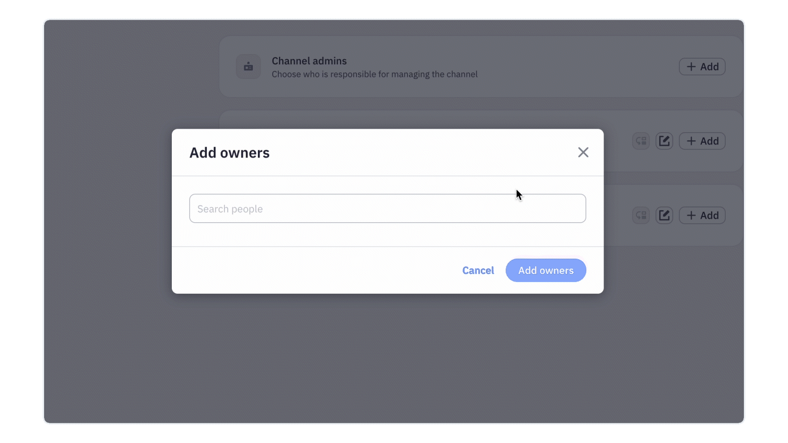 Channel page - Add Owner - Search User.gif